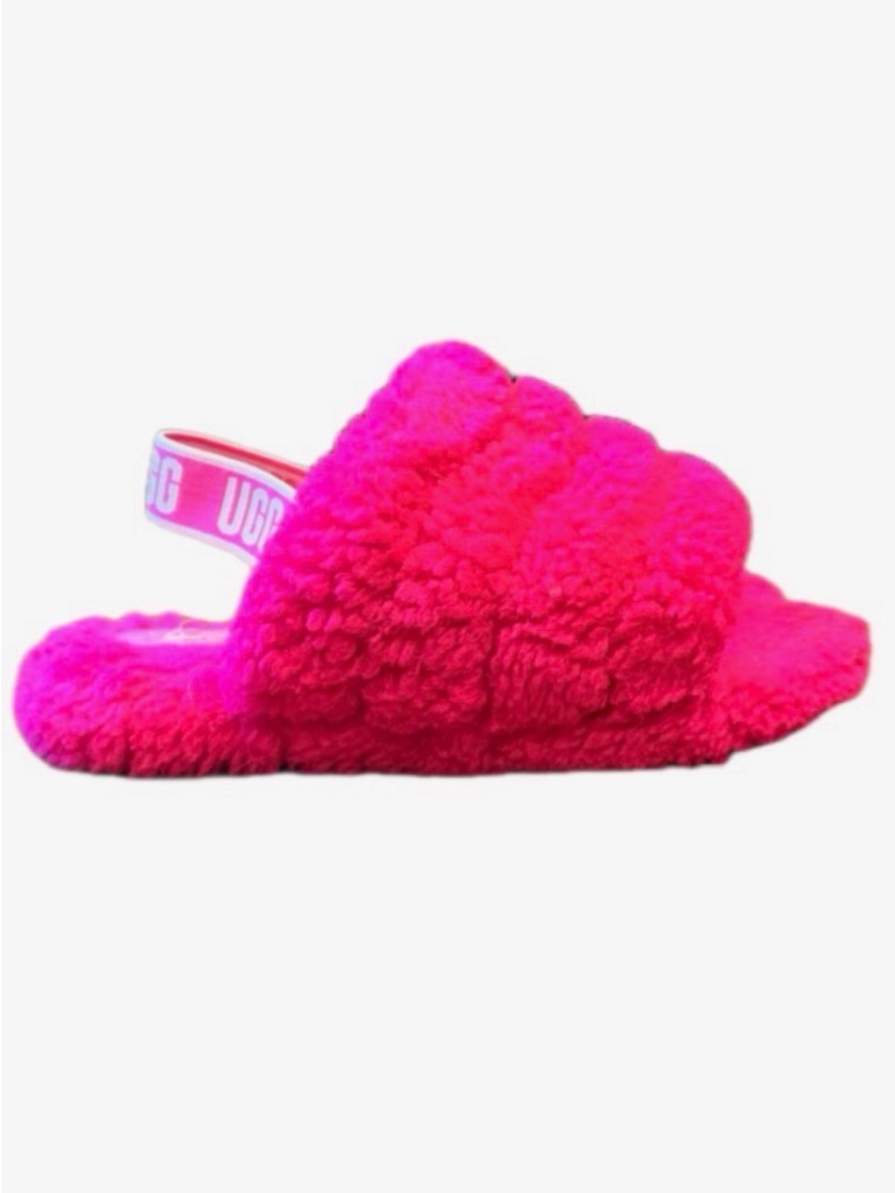 UGG Kids’ Size 3 Fluff Yeah Slide